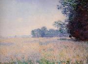 Claude Monet Oat Field painting